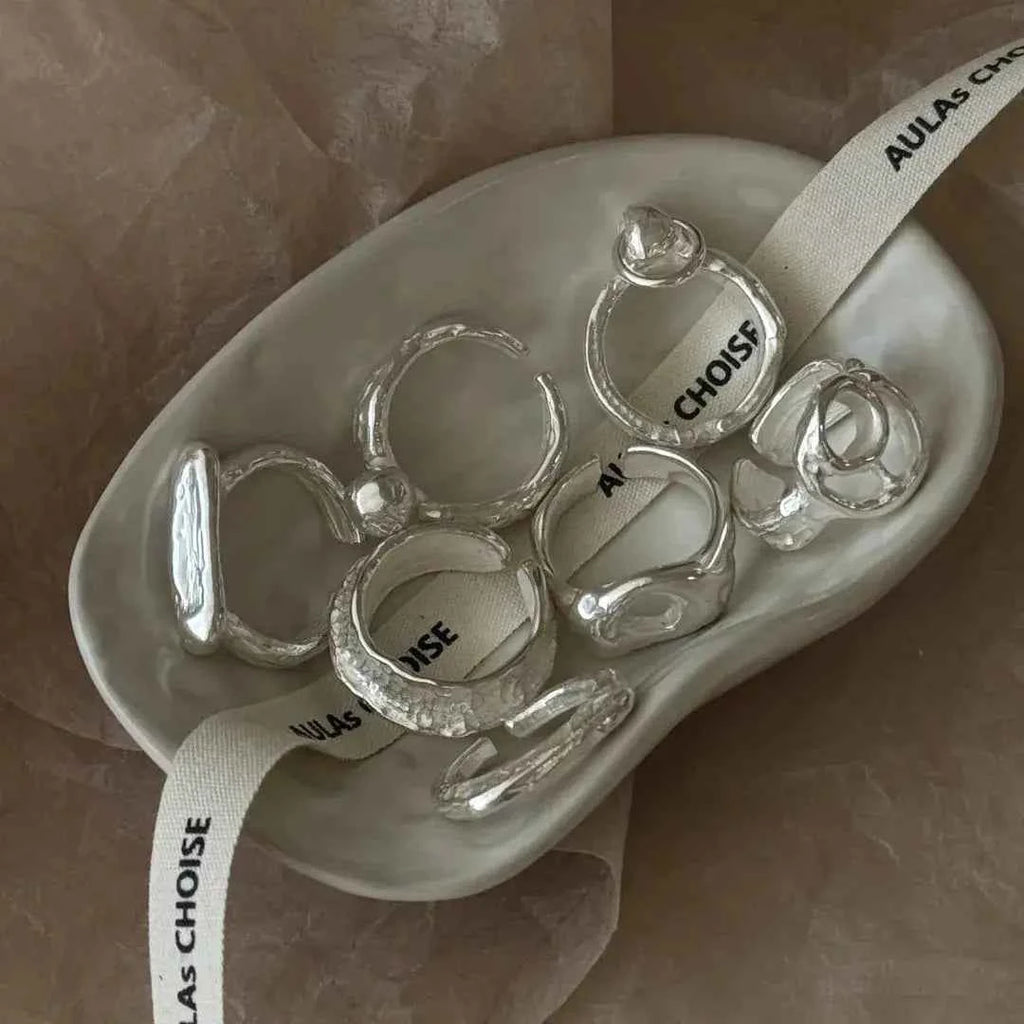 925 Sterling Silver Geometrie Ring