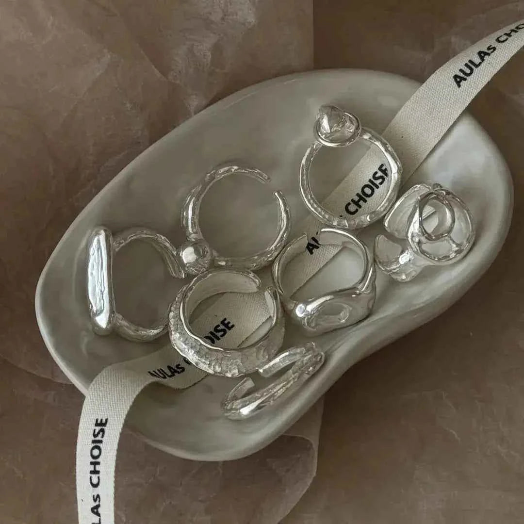 925 Sterling Silver Geometrie Ring