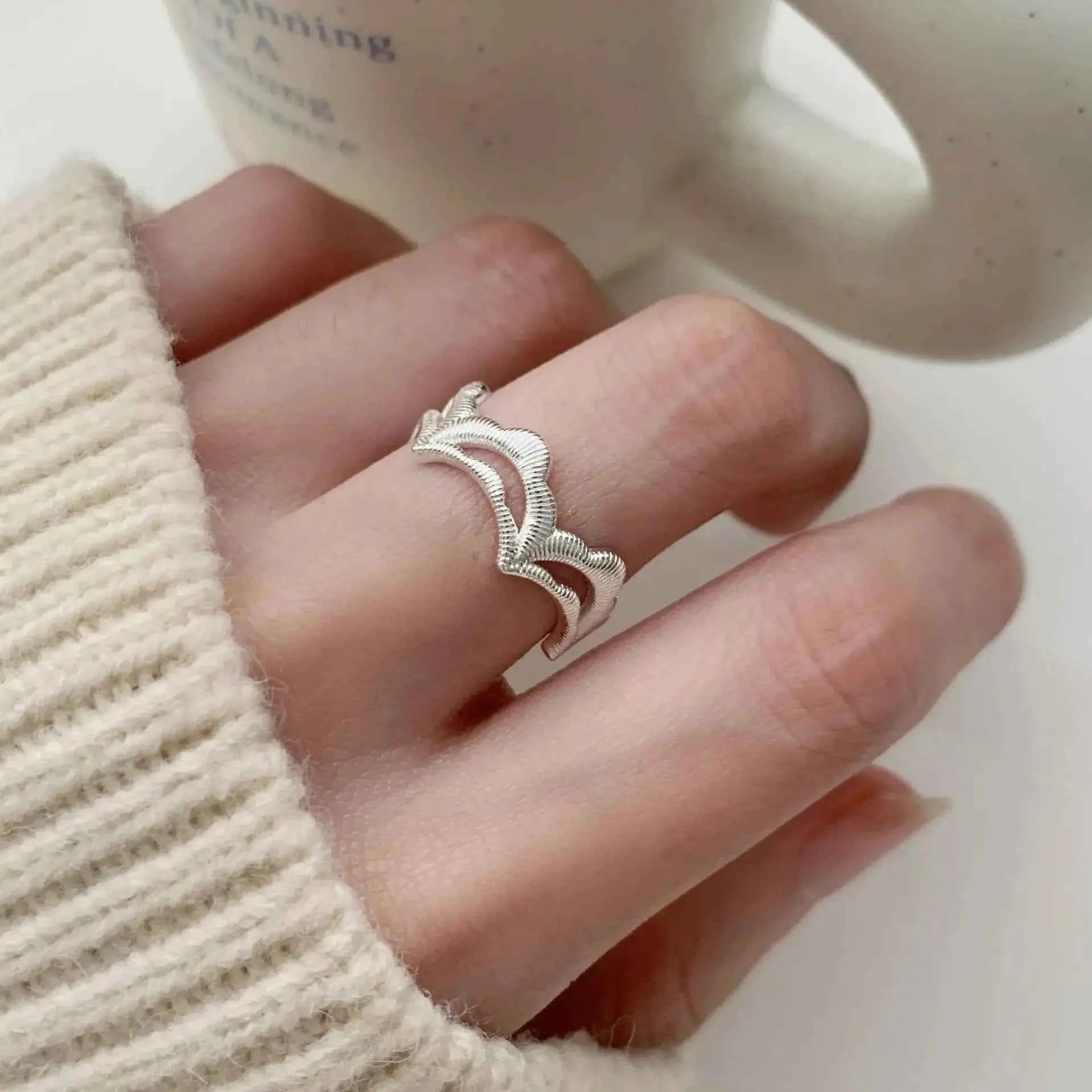 925 Sterling Silver Geometrie Ring