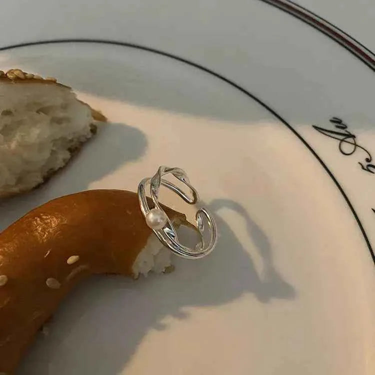 925 Sterling Silver Multilayer Ring