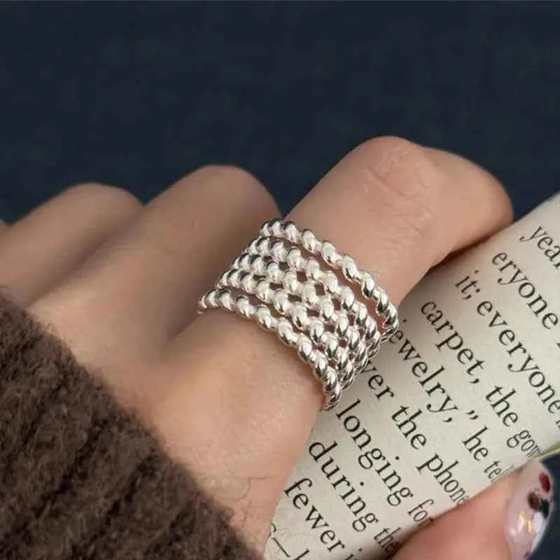 925 Sterling Silver Geometrie Ring