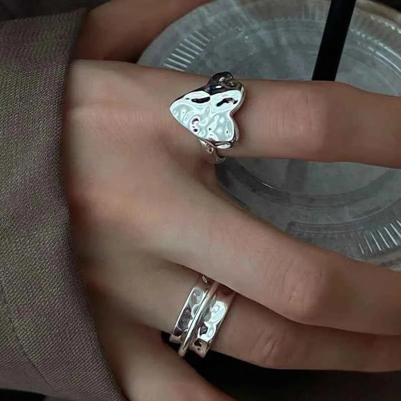 925 Sterling Silber Statement-Ring in verschiedenen Varianten - Maison Henry & Co.