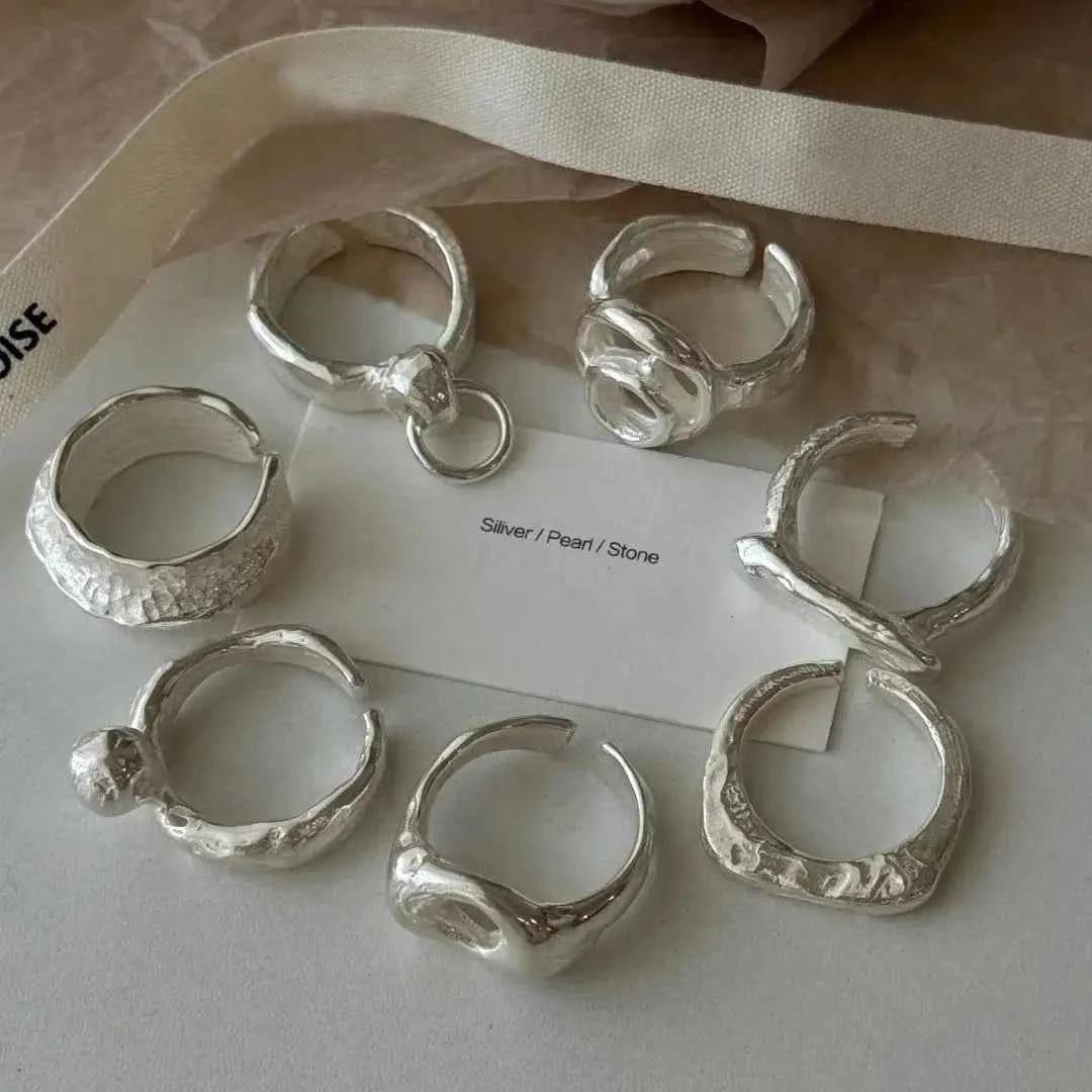 925 Sterling Silver Geometrie Ring