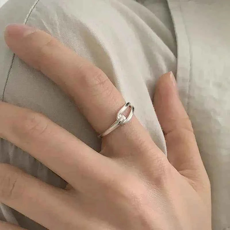 925 Sterling Silver Multilayer Ring