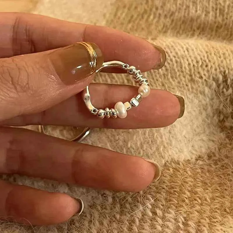 925 Sterling Silver Multilayer Ring