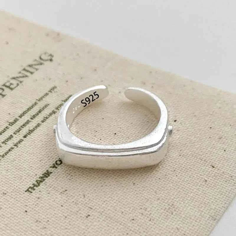 925 Sterling Silver Geometrie Ring