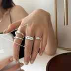 925 Sterling Silber Mehrlagen-Ring in verschiedenen Varianten - Maison Henry & Co.