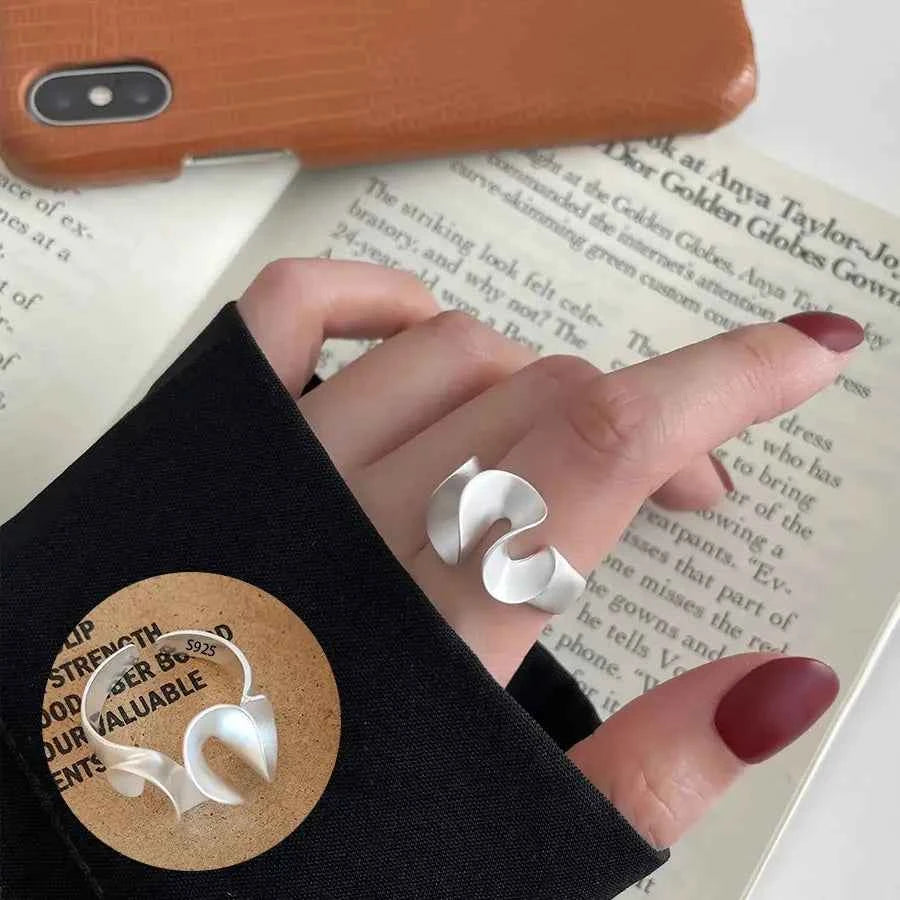 925 Sterling Silver Geometrie Ring