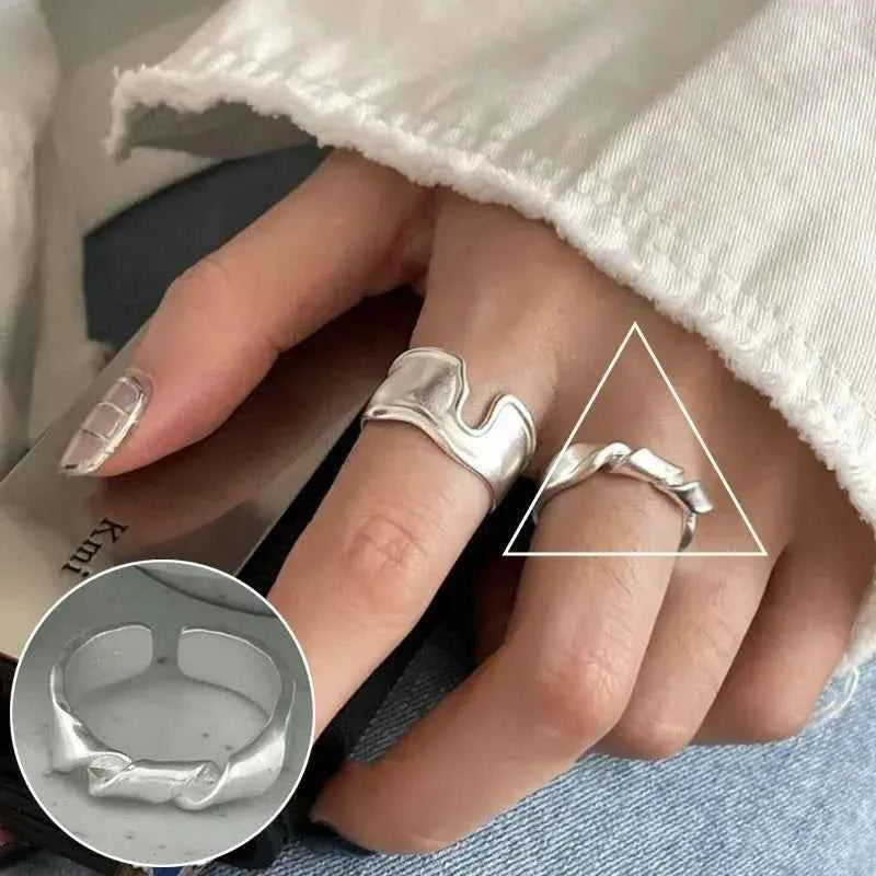 925 Sterling Silver Geometrie Ring