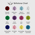 Geburtsstein Armband Edelstahl - Maison Henry & Co.