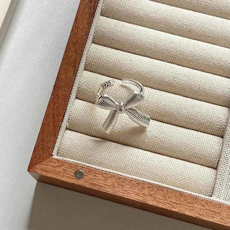 925 Sterling Silver Geometrie Ring