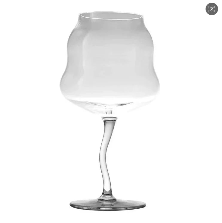 Farbiges Cocktailglas
