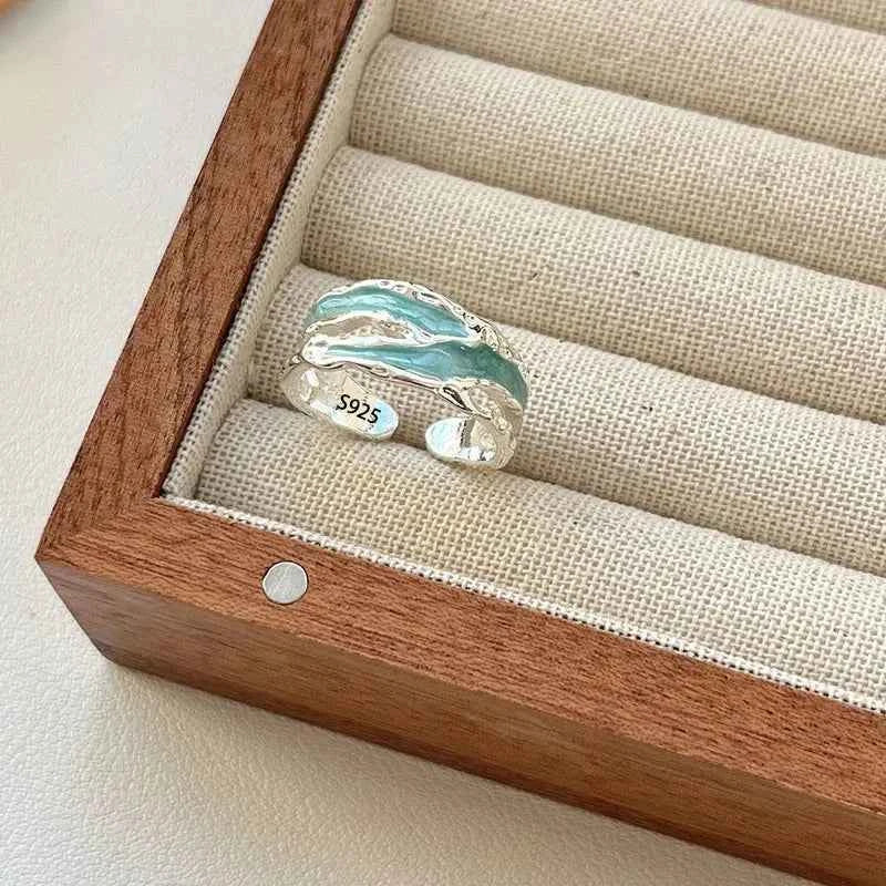 925 Sterling Silver Geometrie Ring