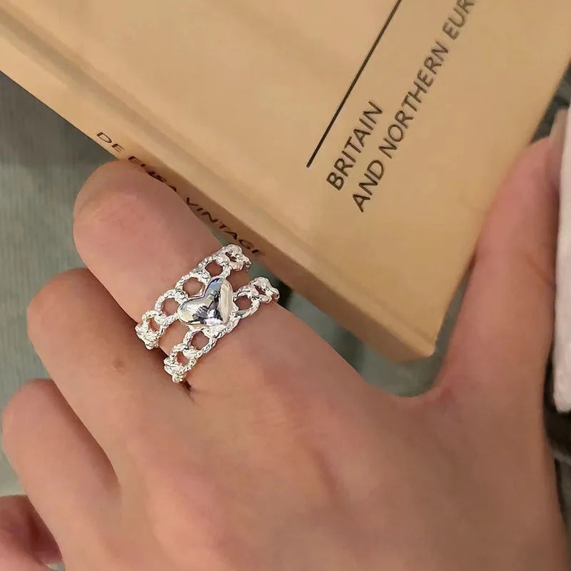 925 Sterling Silber Statement-Ring in verschiedenen Varianten - Maison Henry & Co.