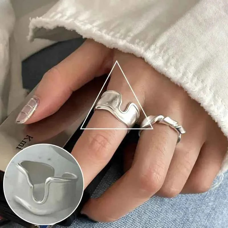 925 Sterling Silver Geometrie Ring