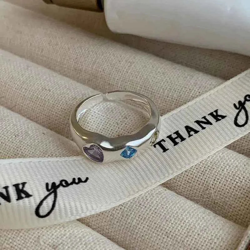 925 Sterling Silver Multilayer Ring