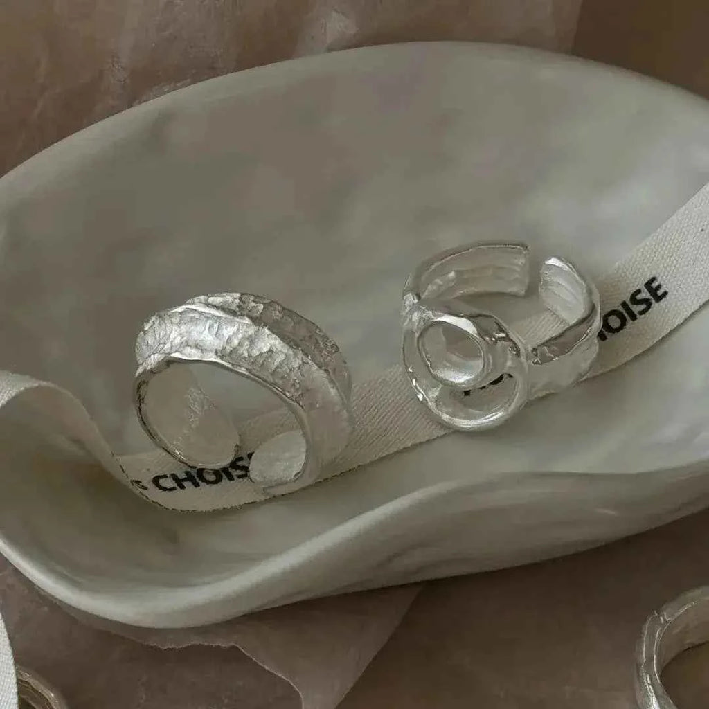 925 Sterling Silver Geometrie Ring