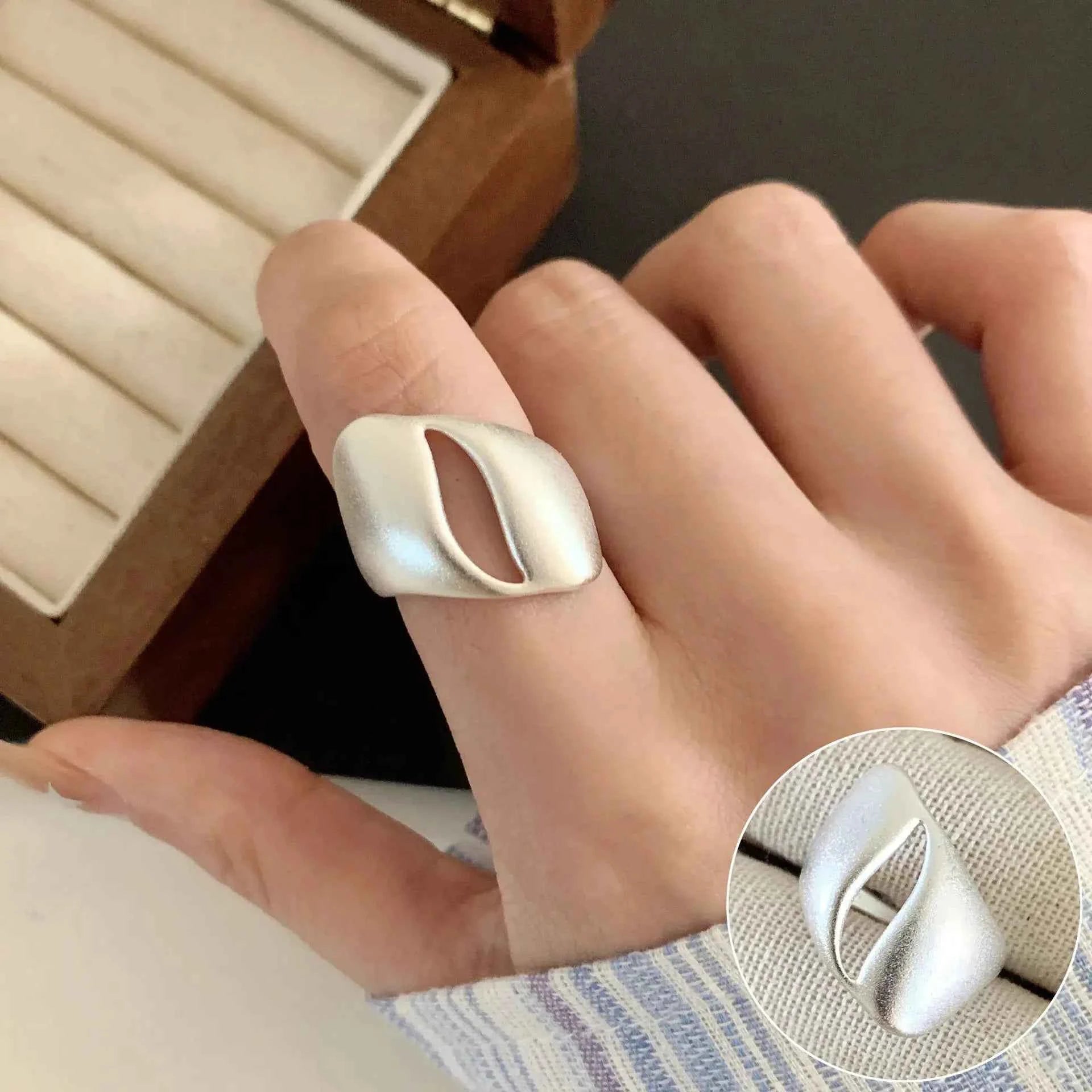 925 Sterling Silver Geometrie Ring