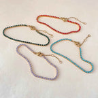 Geburtsstein Armband Edelstahl - Maison Henry & Co.