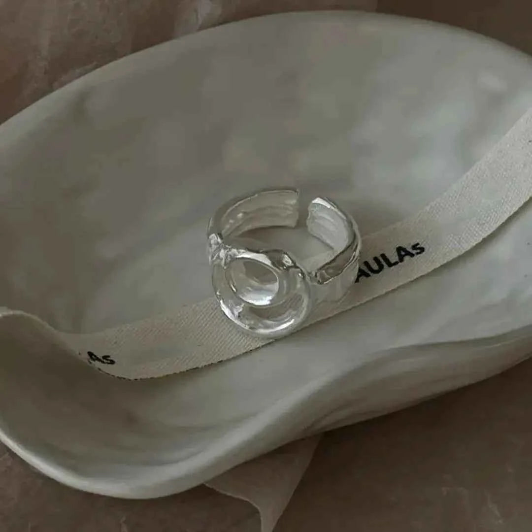 925 Sterling Silver Geometrie Ring