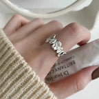 925 Sterling Silber Statement-Ring in verschiedenen Varianten - Maison Henry & Co.