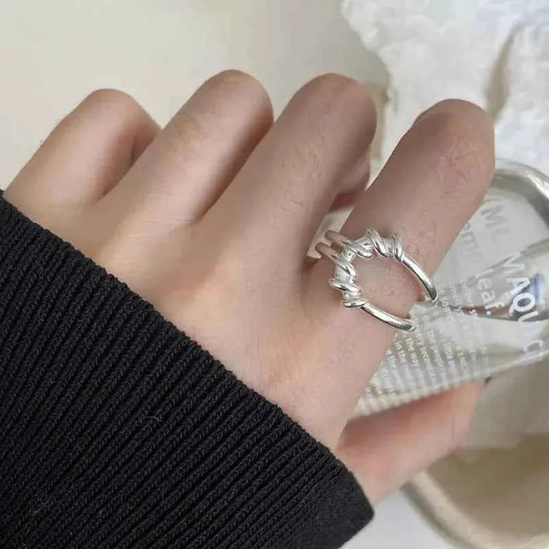 925 Sterling Silver Multilayer Ring