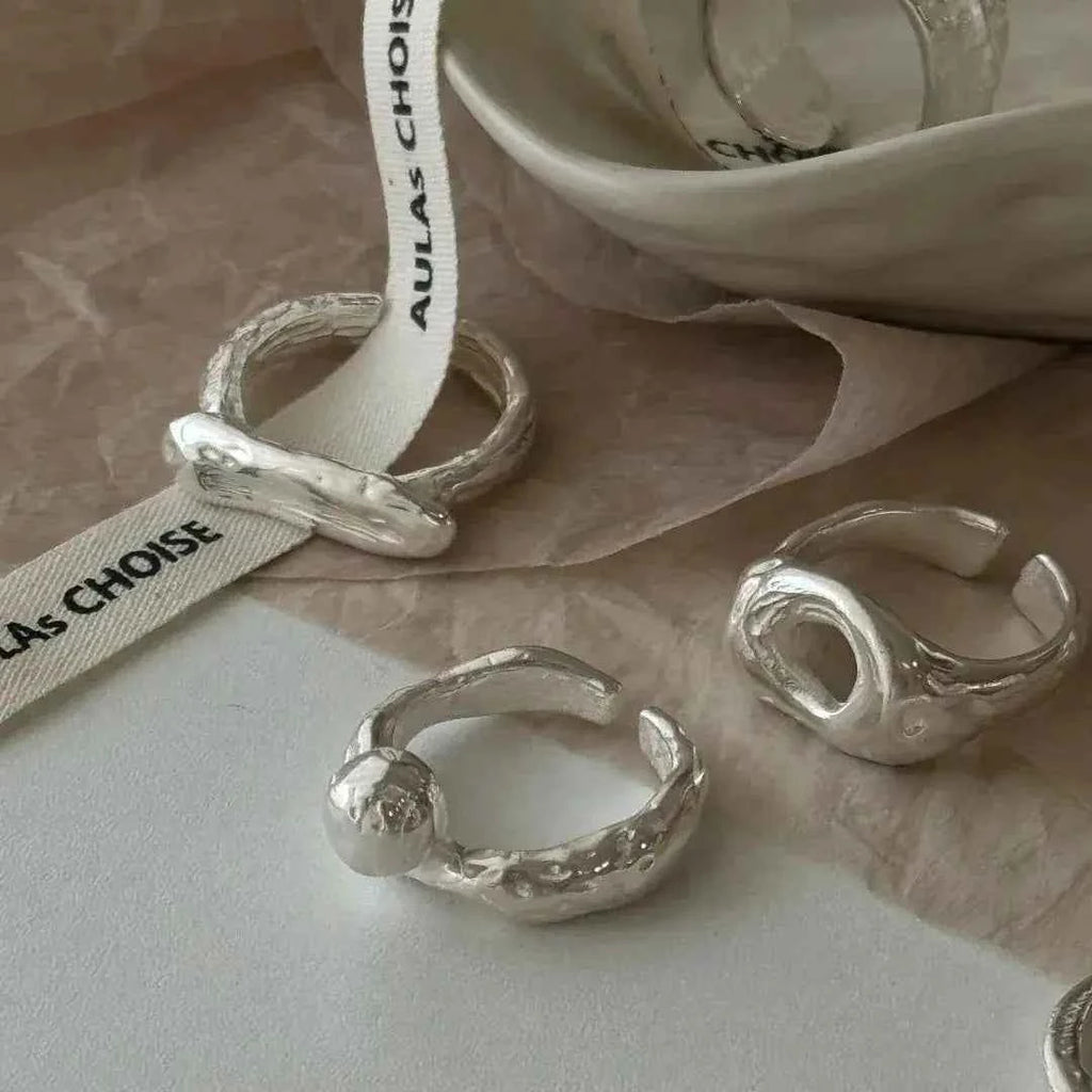 925 Sterling Silver Geometrie Ring