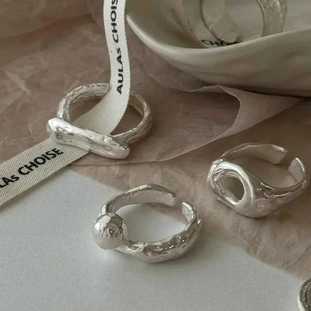 925 Sterling Silver Geometrie Ring